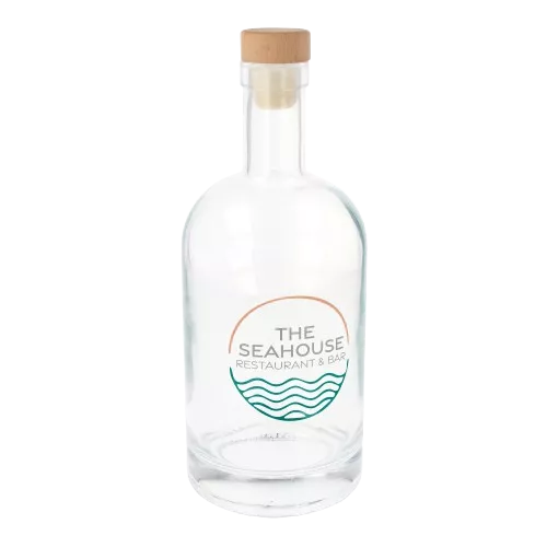 Carafe d'eau 1L personnalisable avec logo d'entreprise